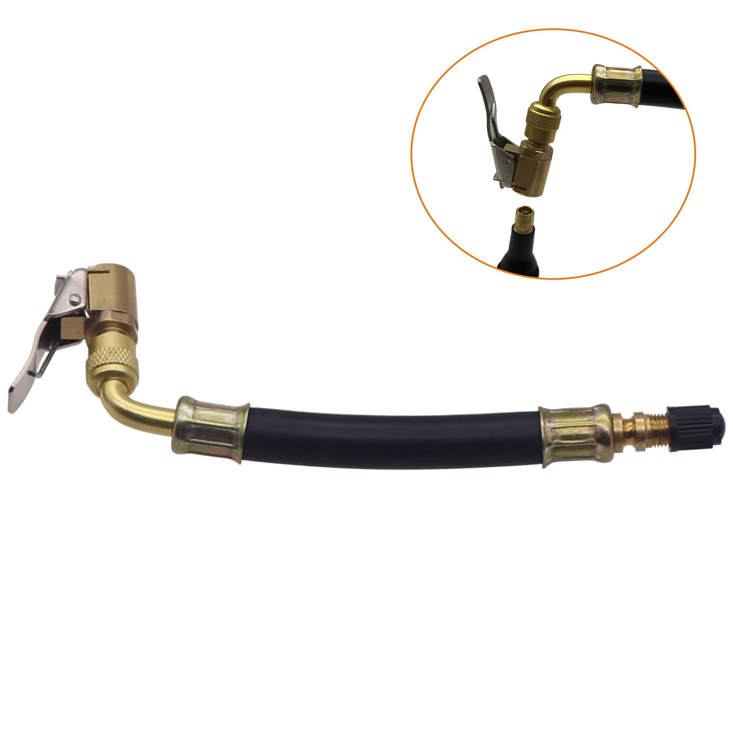 Flexible Hose Braided - أدوات نفخ الإطارات المفيدة: وصلة صمام