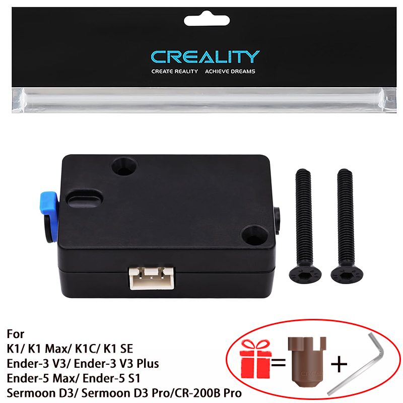    مجموعة مستشعر انهيار الخيط - مراجعة Creality Printer Ender 3 V3 وسعره