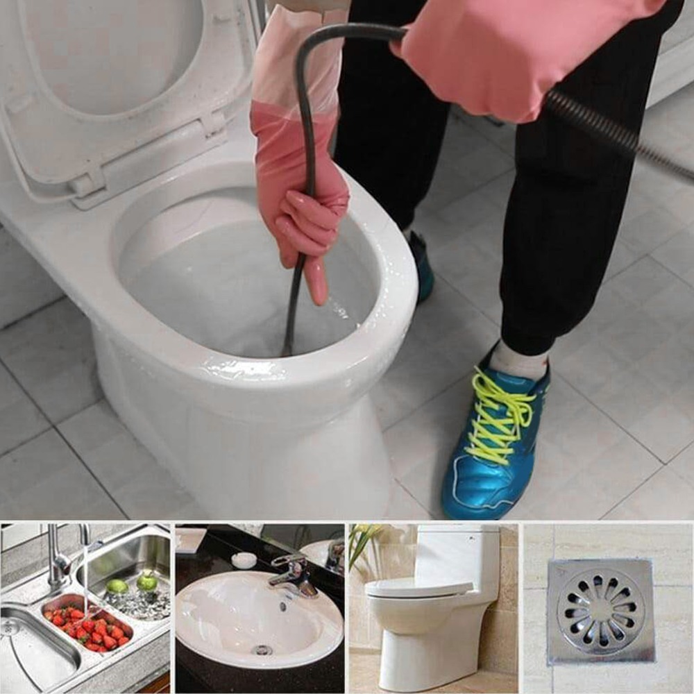 أداة تنظيف أنابيب مرنة بقطر 10 - مراجعة Drain Snake Flexible وسعره