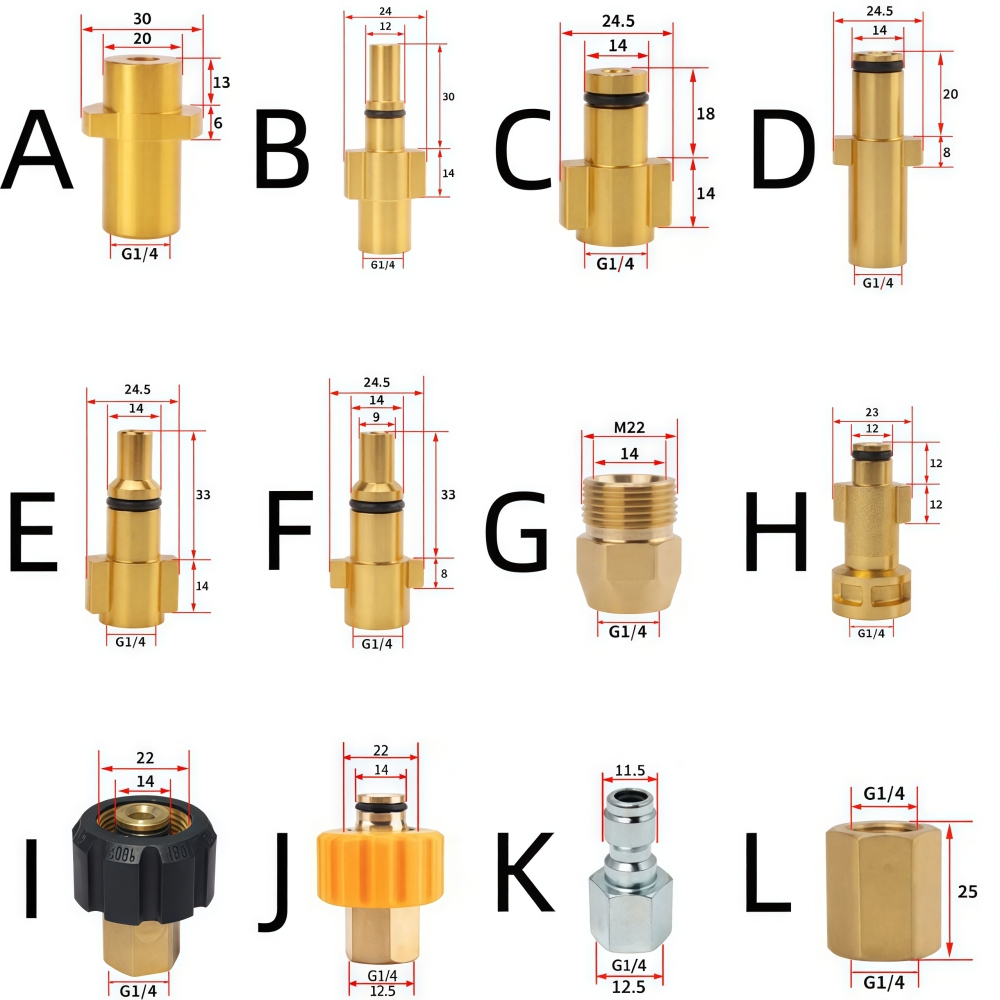 5 ~ 50 متر غسالة الضغط المجاري - مراجعة Drain Pipe Clip وسعره